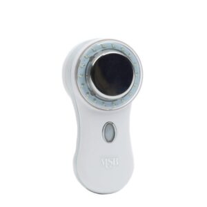 MYSKINBUDDY™ is the revolutionary facial device (white) that utilizes four proven technologies to help you achieve a clearer complexion, brighter and even skin tone, and a more youthful appearance