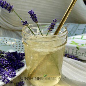 The Finished Product! Lavender Lemonade
