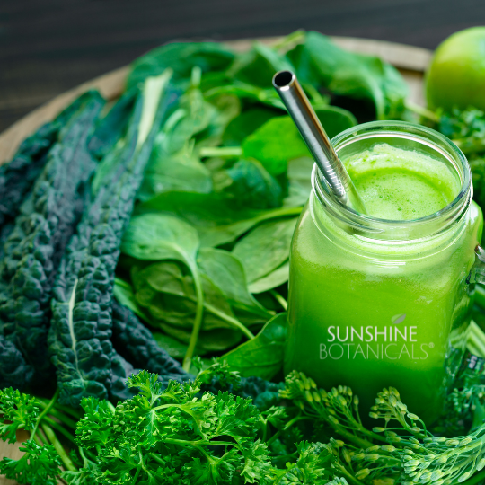 Chlorophyll juice